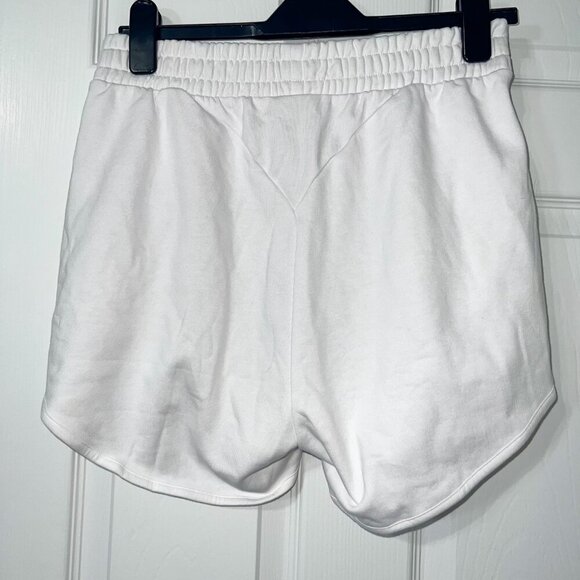 Gymshark Women's Training Sweat Shorts White Size M - Picture 5 of 7